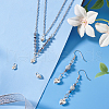   6Pcs 3 Styles 925 Sterling Silver Heart Charms with Jump Rings STER-PH0002-29-5
