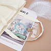 Rectangle Laser PVC Zip Lock Bags ABAG-WH0052-02-5