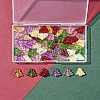60Pcs 6 Colors Transparent Glass Bead Strands EGLA-FS0001-44-9