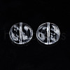 Transparent Acrylic Beads TACR-N009-36-2