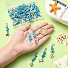 30Pcs 15 Styles Ocean Theme Alloy Pendant Decoration HJEW-CJ00038-4