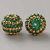 Resin Rhinestone Beads RB-WH0003-08I-2
