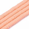 Handmade Polymer Clay Beads X-CLAY-R067-8.0mm-13-1