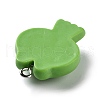 Opaque Resin Pendants RESI-A030-03-2