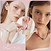 SUNNYCLUE 2Pcs Iron and PVC and Acrylic Alligator Memo Clips FIND-SC0011-25C-5