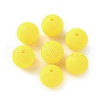 Food Grade Eco-Friendly Silicone Focal Beads SIL-WH0013-01G-1