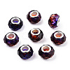 Transparent Resin European Beads RPDL-T003-08D-3