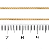 Long-Lasting Plated Brass Snake Chain Necklaces X-NJEW-K112-04G-NF-3