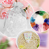 SOFPLATE 100Pcs Organza Bags Jewellery Storage Pouches Wedding Favour Party Mesh Drawstring Gift OP-SP0001-01B-6