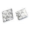 Tarnish Resistant 201 Stainless Steel Stud Earrings EJEW-K270-21P-2