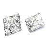 201 Stainless Steel Stud Earrings EJEW-K270-21P-2