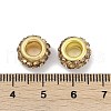 Alloy Rhinestone Clay Pave Beads ALRI-D300-04G-07-3
