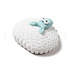 Cartoon Animal Opaque Resin Cabochons X-RESI-B012-07E-3