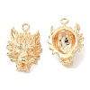 Brass Pendants KK-G468-62G-1