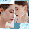 SUNNYCLUE 50Pcs 304 Stainless Steel Earring Hooks & 50Pcs Stud Earring Findings STAS-SC0008-68-5