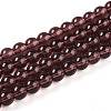 Transparent Glass Beads Strands GLAA-T032-T6mm-19-1