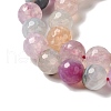 Dyed & Heated Natural Dragon Veins Agate Beads Strands X-G-P539-A01-23-4