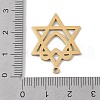 304 Stainless Steel Pendants STAS-B062-19G-3