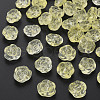 Transparent Baking Painted Glass Beads X-GLAA-S190-022-A09-1