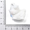 Flocky Resin Pendants RESI-Q002-06D-3