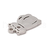Non-Tarnish 304 Stainless Steel Pendants STAS-G297-14P-3