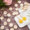 DELORIGIN 150Pcs Wooden Beads WOOD-DR0001-02B-3