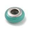 304 Stainless Steel Enamel European Beads STAS-U005-01C-P-2