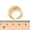 Brass Cuff Rings RJEW-V009-07G-5