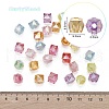 200Pcs Transparent Acrylic Beads TACR-YW0001-23-4