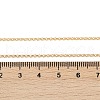 Long-Lasting Plated Brass Cable Chain Necklaces X-NJEW-K112-10G-NF-4