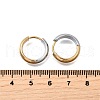 304 Stainless Steel Hoop Earrings EJEW-Z123-01B-GP-5