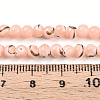 Baking Painted Glass Beads Strands DGLA-N010-4mm-02-4