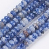 Natural Blue Spot Jasper Beads Strands G-K255-14-1