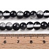 Baking Painted Transparent Glass Beads Strands DGLA-N011-6mm-10-4