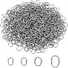 Unicraftale 800Pcs 4 Style 304 Stainless Steel Quick Link Connectors STAS-UN0018-38P-1