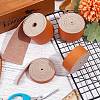 Flat Microfiber Imitation Leather Cord LC-WH0006-07D-05-4