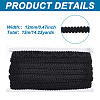 13M Polyester Centipede Lace Ribbons SRIB-WH0011-223C-2