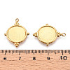 304 Stainless Steel Pendant Cabochon Settings STAS-T065-94G-3