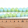 Baking Painted Glass Beads Strands DGLA-N003-10mm-C04-5