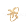 304 Stainless Steel Open Cuff Rings RJEW-D306-02G-3