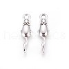 Tibetan Style Zinc Alloy Pendants A-PALLOY-F248-013AS-1