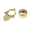Ion Plating(IP) 304 Stainless Stee Locket Pendants STAS-S132-11G-02-2