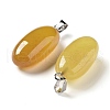 Natural Agate Dyed Pendants G-Q016-03C-2