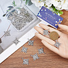SUNNYCLUE 50Pcs Tibetan Style Alloy Pendants FIND-SC0007-81-3