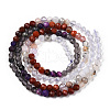 Natural Mixed Gemstone Beads Strands G-D080-A01-02-34-2