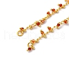 Brass Cable Chain Necklace Making KK-K337-12G-10-2