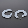 Large C-shape Stud Earrings for Girl Women KY-Q058-081B-3