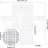 Plastic Mesh Canvas Sheets KY-WH0020-76-2