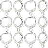 SUNNYCLUE 50Pcs Brass Leverback Earring Findings KK-SC0004-22P-1