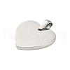304 Stainless Steel Stamping Blank Tag Pendants STAS-Z126-02P-01-2